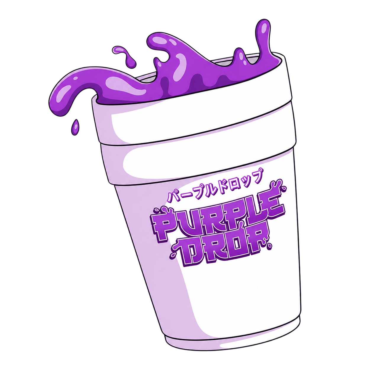 Purple Drop cup
