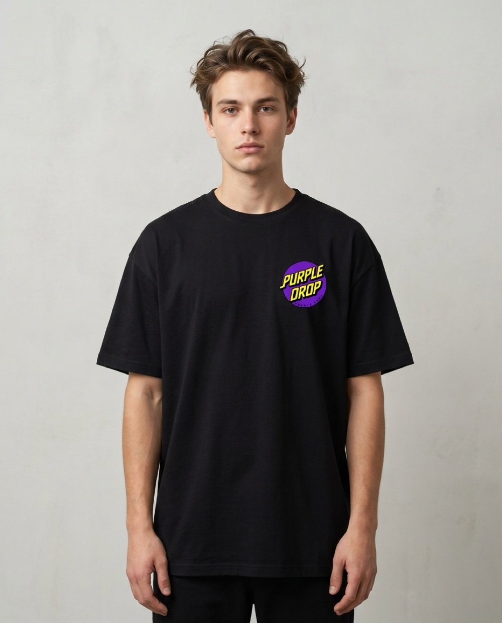 Tee · Cercle — Noir