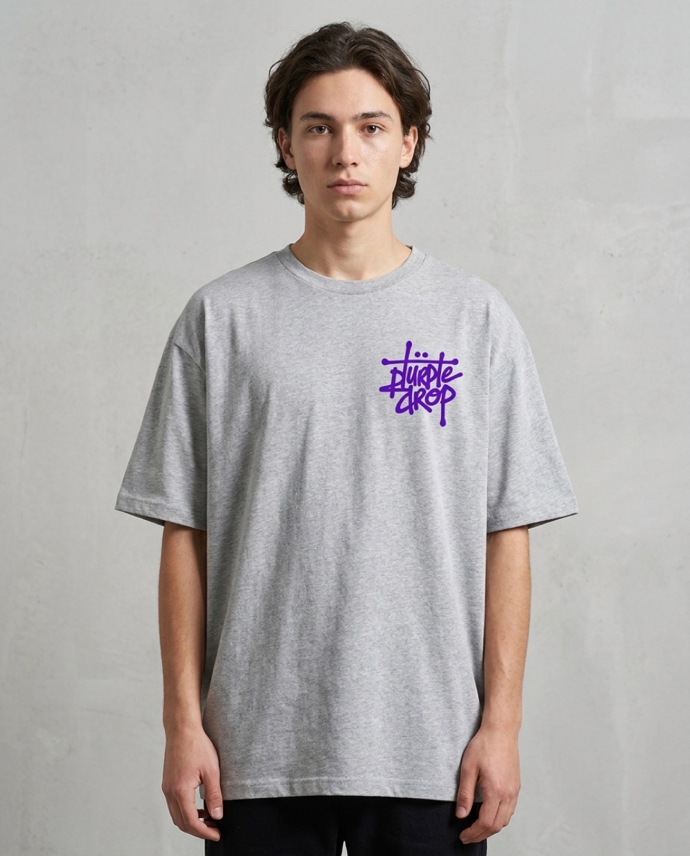 Tee · Graffiti — Gris