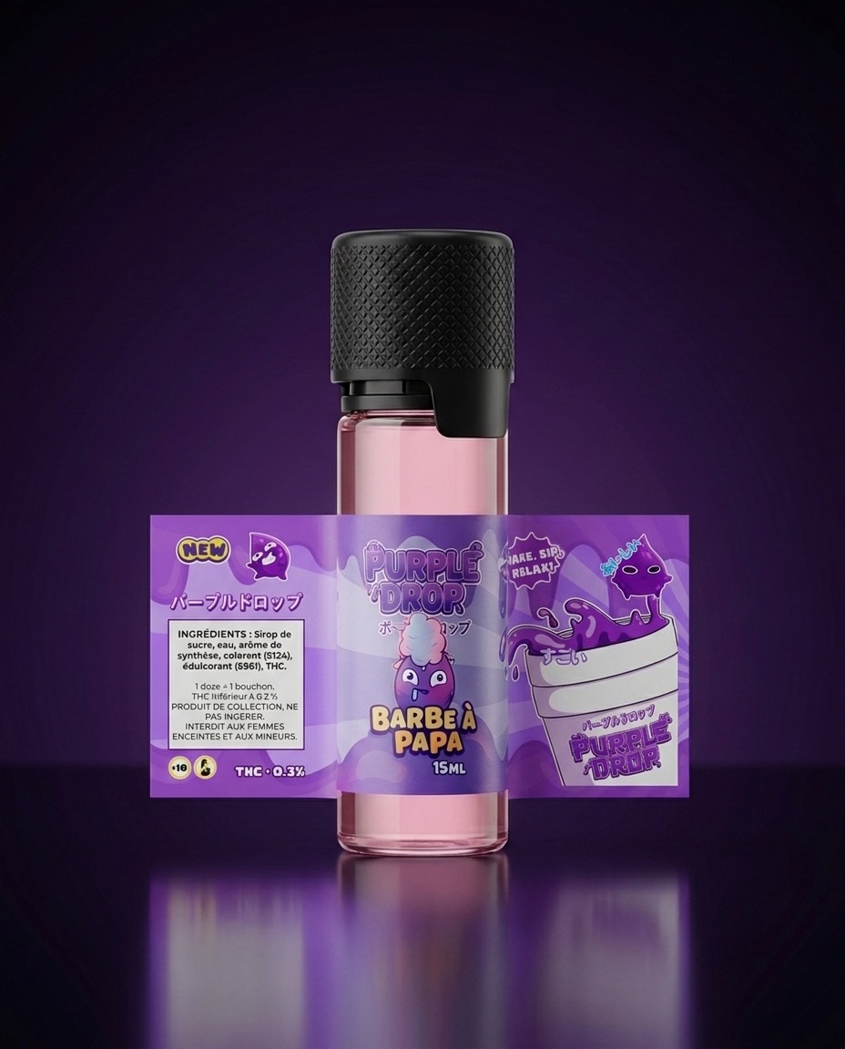 Sirop Barbe à papa